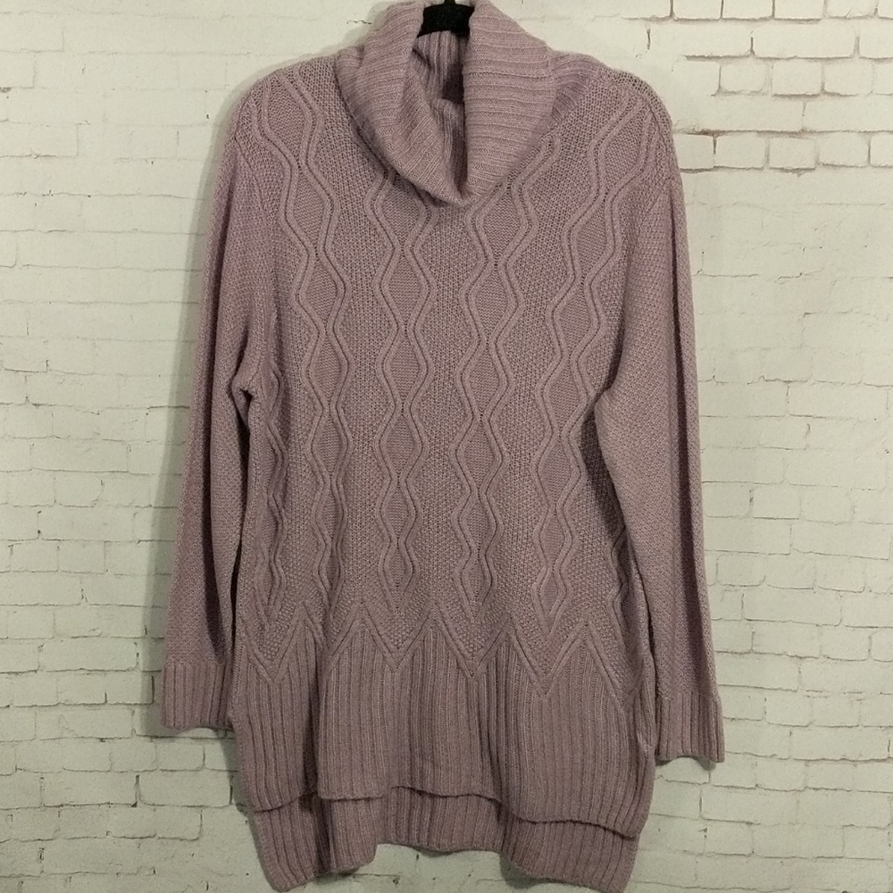 Sonoma Super Soft Cowl Lavender Tunic NEW!
